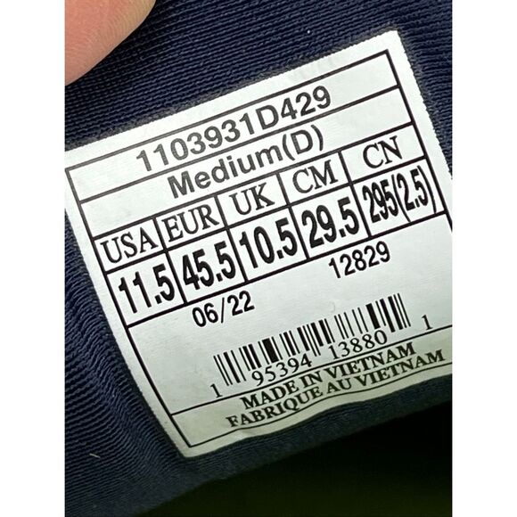Brooks Ghost 15 Men’s Running Sneakers Blue Yellow Size 11.5 main image 5